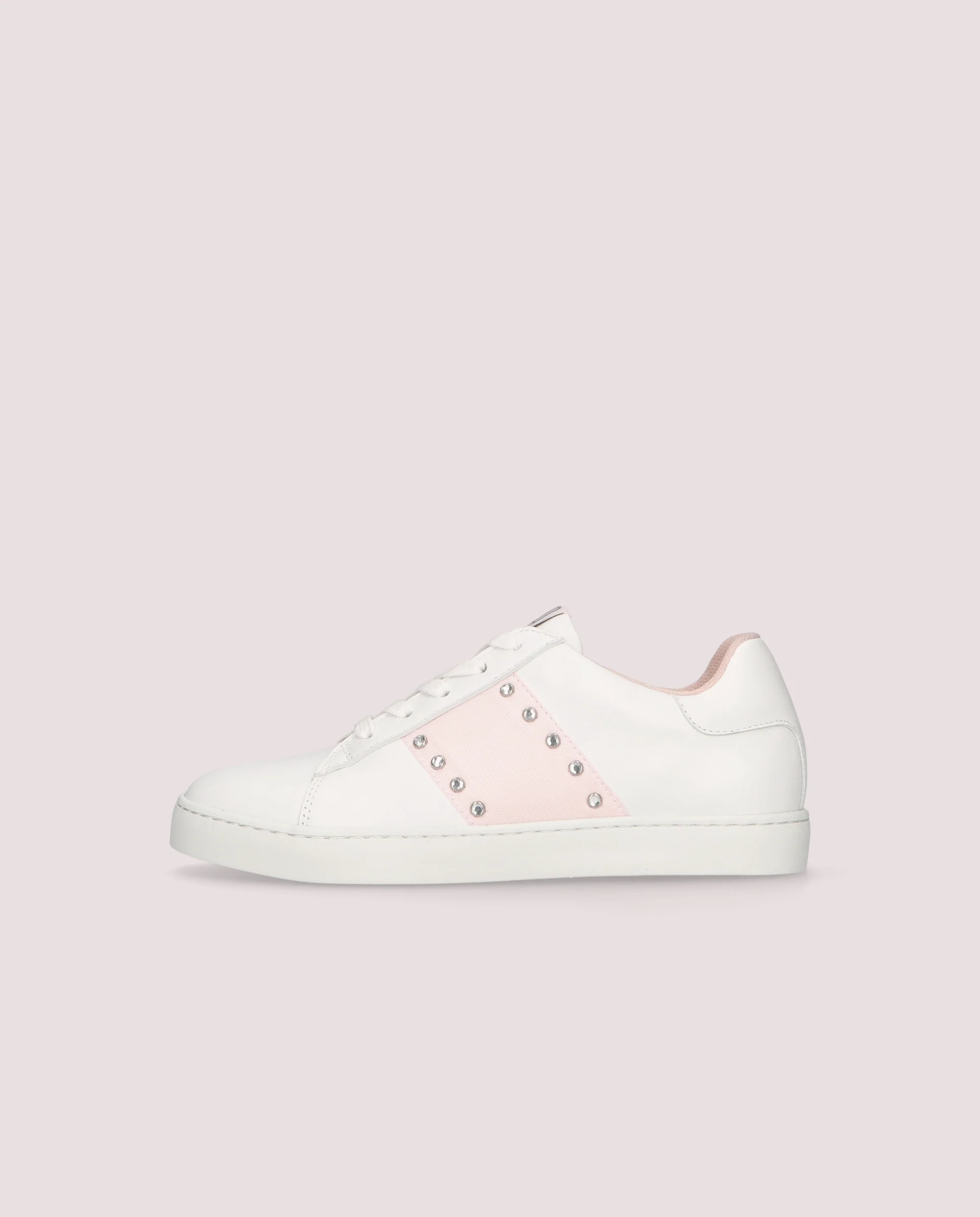 Deportivos Cordelia Blancos Piel - Image 3